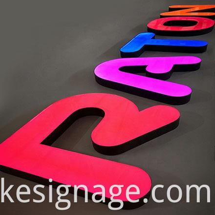 Epoxy-Resin-Signage-Led-Channel-Letter-Sign
